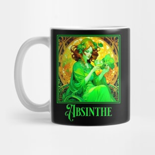 Art Nouveau Absinthe Mug